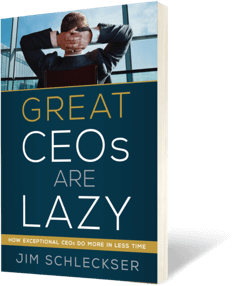 Great CEOs are Lazy