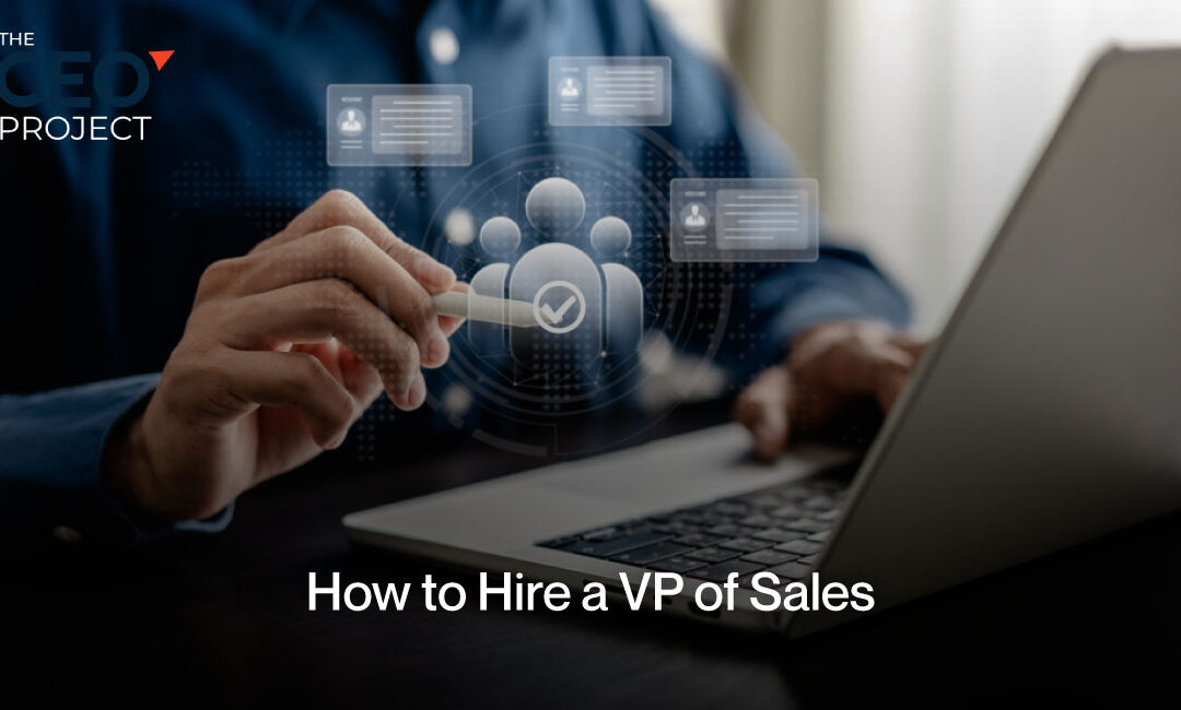 5 Proven Steps to Successfully Hire a Vice President of Sales