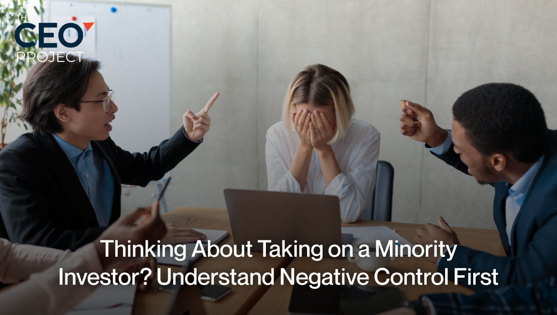 negative control in minority investing