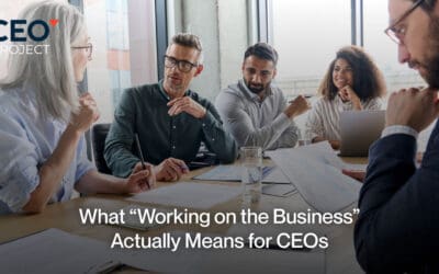 What “Working on the Business” Actually Means for CEOs